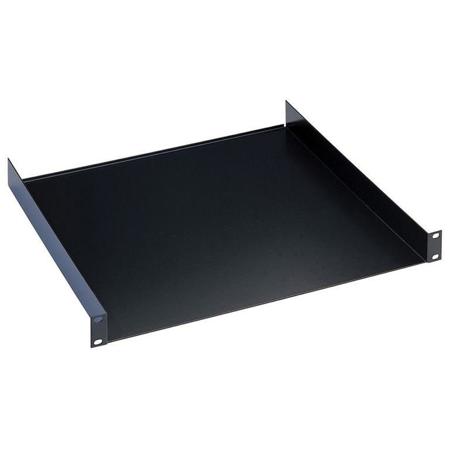 K&M 28483 19" 3U Space Rack Shelf for Various Rack Components, 300mm/11.81" Deep
