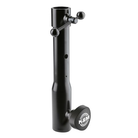 K&M 66360 Connection Sleeve for Speaker Stand, Black