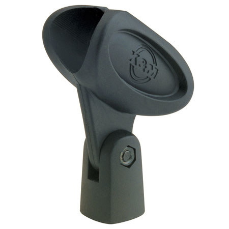 K&M 85055 Microphone Clip, 28-34mm Mic Clip Diameter