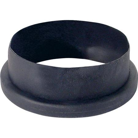 K&M 85890 Plastic Levelling Adapter, 0.57" Height, 1.65" Diameter, Black, 2-Pack