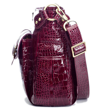 Kelly Moore Classic Camera Bag - Cranberry Croc