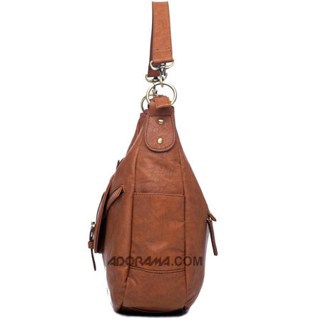 Kelly Moore B-Hobo, Shoulder Small Camera Bag, Brown