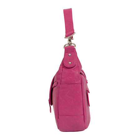 Kelly Moore B-Hobo-I Shoulder Style Small Camera Bag - Fuchsia