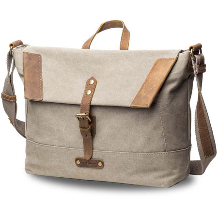 Kelly Moore Bag Pioneer Camera Bag, Canvas and Leather, Sand