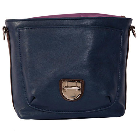Kelly Moore Riva Shoulder Bag - Navy