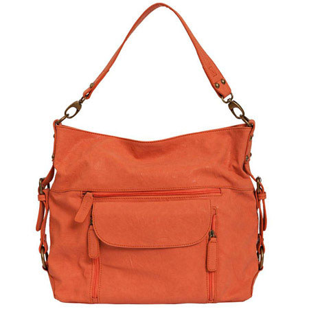 Kelly Moore 2 Sues Camera Bag, with Removable Basket - Orange Sherbet