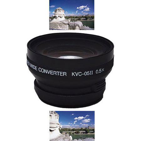 Kenko 0.5x Wide Angle Conversion Lens for 46mm, 49mm & 52mm Camcorders & Digital Cameras