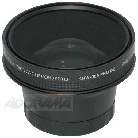 Kenko KRW065PRODX 0.65x Pro Wide Angle Lens for 58mm threaded Camcorders