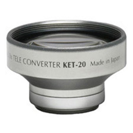 Kenko KET-20 2x Telephoto Conversion Lens for 25mm Digital Video Lenses #KET20