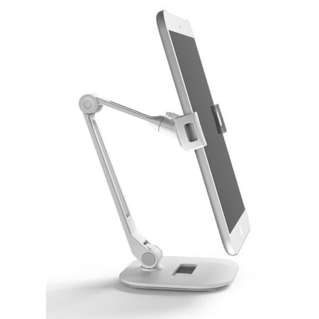 Kanto DS200 Phone and Tablet Stand with 15" Aluminum Arm, White