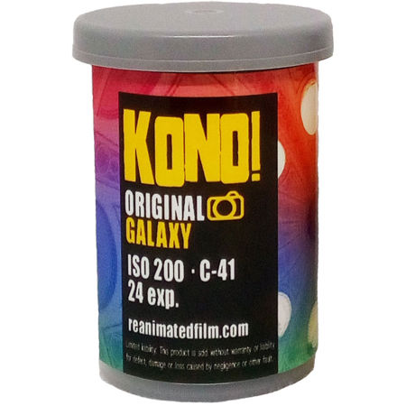 KONO ORIGINAL GALAXY 200 Color Negative Film, 35mm Roll Film, 24 Exposures
