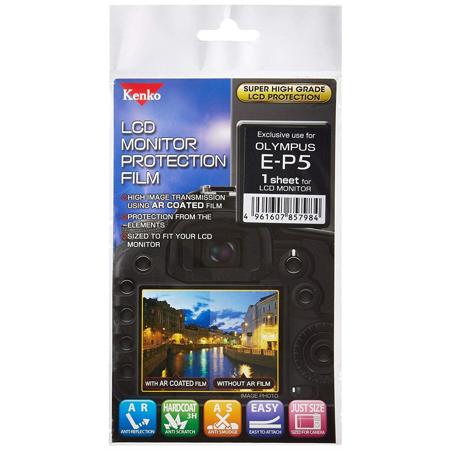 Kenko LCD Monitor Protection Film for Olympus E-P5 Camera