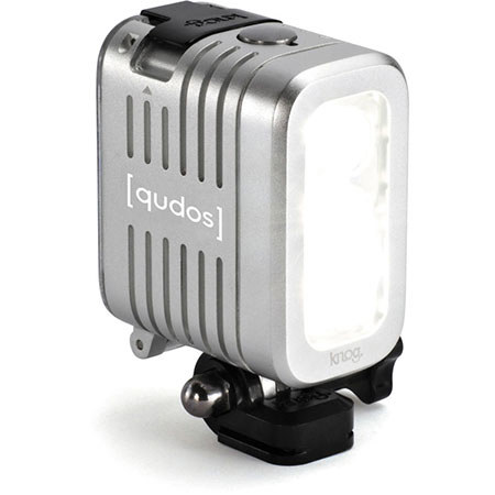 Knog Qudos Action Waterproof Video Light for GoPro HERO, Silver