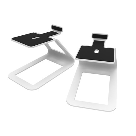 Kanto SE4 Elevated Desktop Medium Speaker Stand, Pair