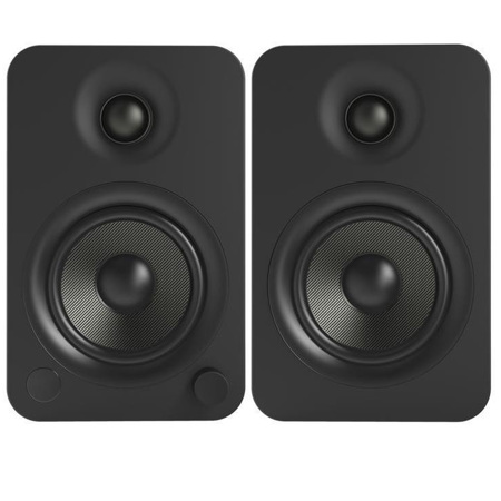 Kanto YU4 Powered Speakers with Bluetooth and Phono Preamp Matte Black