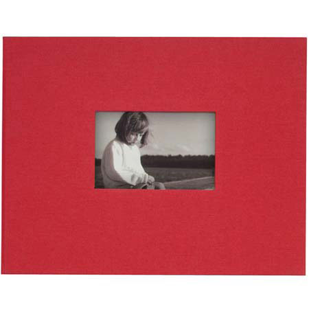 Kolo 1002003 Newport Scrapbook Album, 11x14 Red Cover