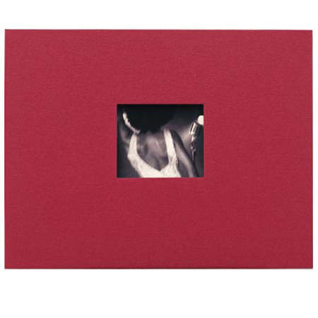 Kolo 1002203 Newport Scrapbook Album, 8.5x11 Red Cover