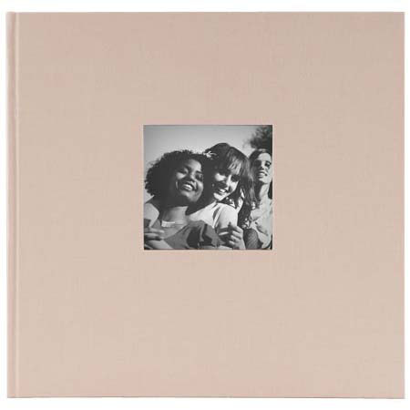 Kolo 1002712 Cortina Album 8.5x8.5in Ivory Camel Cover
