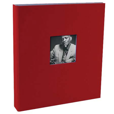 Kolo Trivino, 3-Ring Presentation Binder, 11.25x9.5", No Pages, Red / Platinum