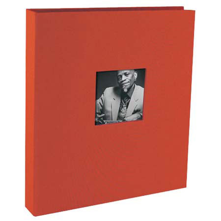 Kolo Trivino, 3-Ring Presentation Binder, 11.25x9.5", No Pages, Mango / Red