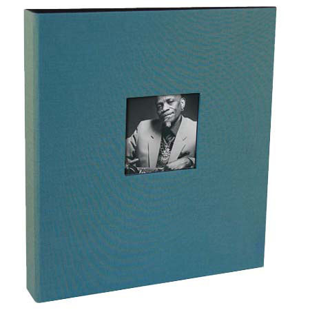 Kolo Trivino, 3-Ring Presentation Binder 11.25x9.5"- No Pages -Ocean/Chocolate