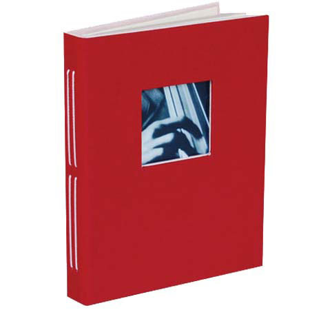 Kolo 1003203 Capri Album 6.5x4.75in Red with Pink Cover
