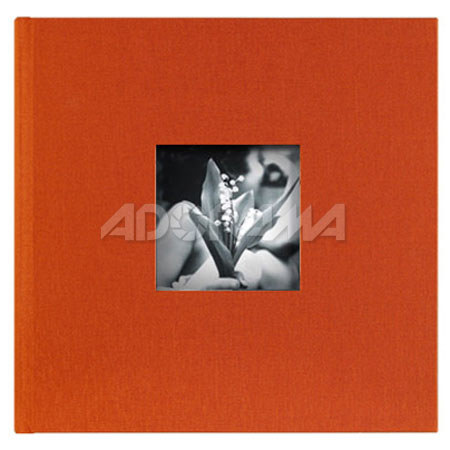 Kolo 1008505 Hudson Album 8.5x8.5in Mango Covers