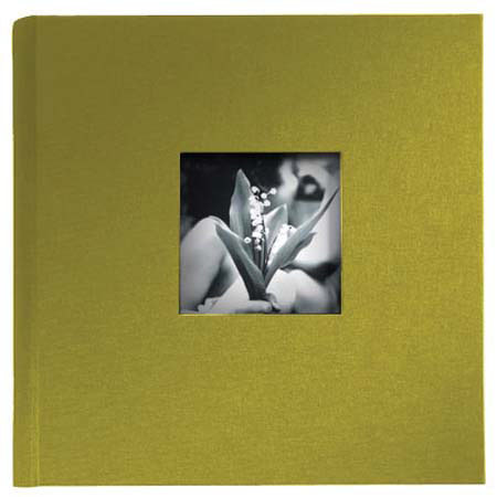 Kolo 1008507 Hudson Album 8.5x8.5in Chartreuse Covers