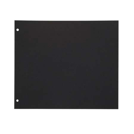 Kolo Series J Scored 8-3/4 x 10-1/4" Refill Pages, Black, Pack of 10. #300-2040