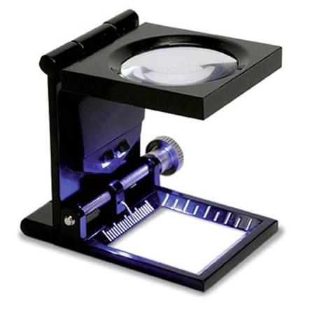 Konus 6x Linen Tester with Metal Body, 4 Piece Set