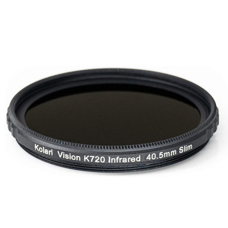 Kolari Vision 40.5mm 720nm Gen 2 Pro Slim Infrared Lens Filter