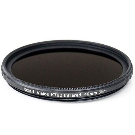 Kolari Vision 49mm 720nm Gen 2 Pro Slim Infrared Lens Filter