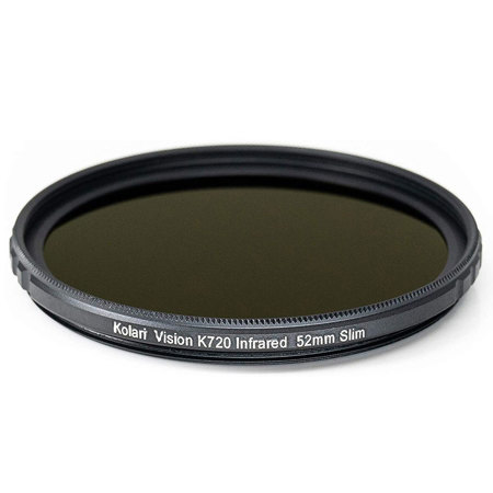Kolari Vision 52mm 720nm Gen 2 Pro Slim Infrared Lens Filter