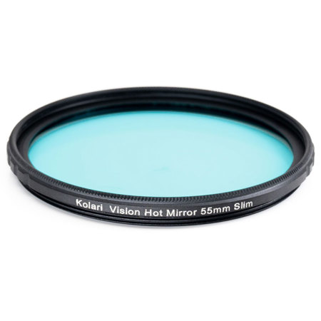 Kolari Vision 55mm Pro Slim IR/UV Cut Color Correcting Hot Mirror Lens Filter