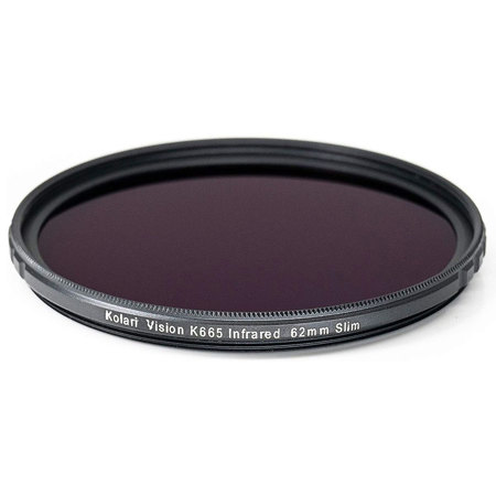 Kolari Vision 62mm 665nm Gen 2 Pro Slim Infrared Lens Filter