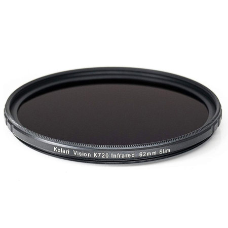 Kolari Vision 62mm 720nm Gen 2 Pro Slim Infrared Lens Filter
