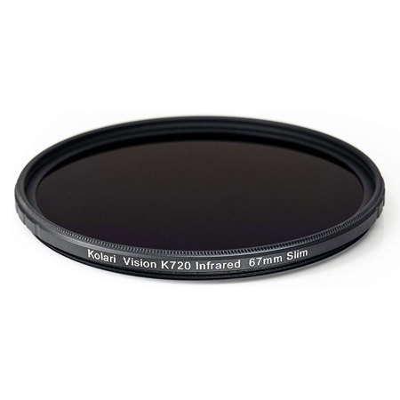 Kolari Vision 67mm 720nm Gen 2 Pro Slim Infrared Lens Filter