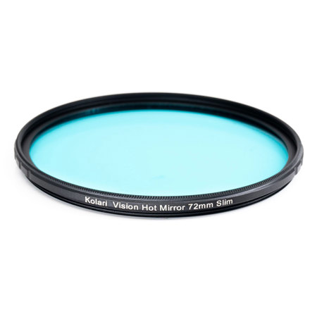 Kolari Vision 72mm Pro Slim IR/UV Cut Color Correcting Hot Mirror Lens Filter
