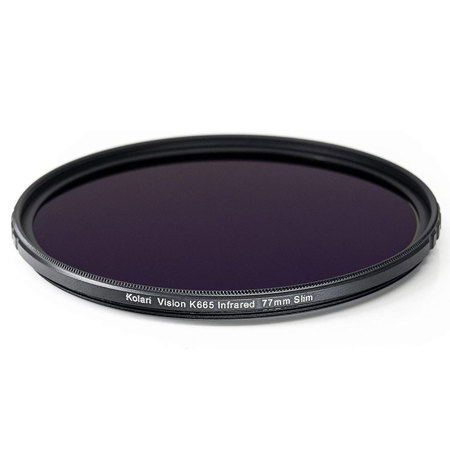 Kolari Vision 77mm 665nm Gen 2 Pro Slim Infrared Lens Filter