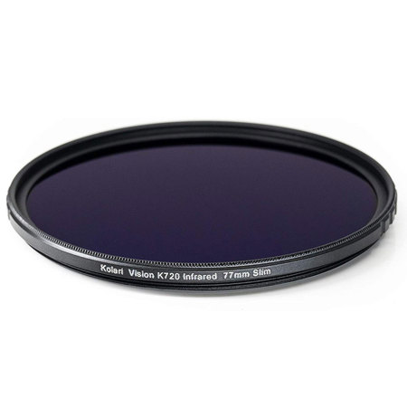 Kolari Vision 77mm 720nm Gen 2 Pro Slim Infrared Lens Filter