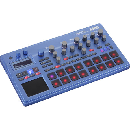 Korg electribe Synthesizer Music Production Station EMX with V2.0 Software, Blue