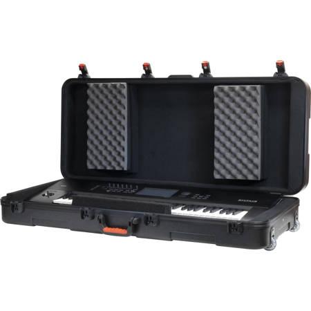 Korg Wheeled Hard Case for 61-Key Keyboard, Black HC61KEY - Adorama