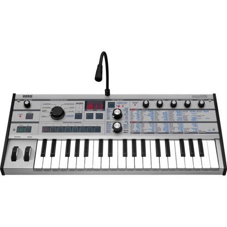 Korg MicroKORG PT 37-Key Synthesizer and Vocoder, Limited Edition, Platinum