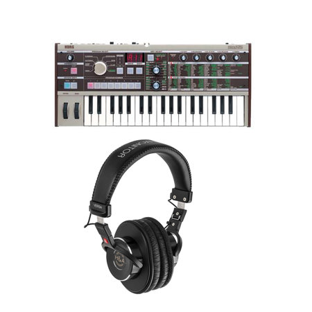Korg microKORG 37-Key Synthesizer and Vocoder with Headphones