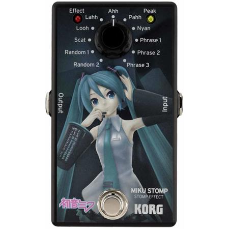 Korg MIKU STOMP Pedal with 11 Lyric Patterns