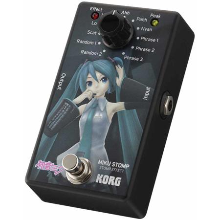Korg MIKU STOMP Pedal with 11 Lyric Patterns