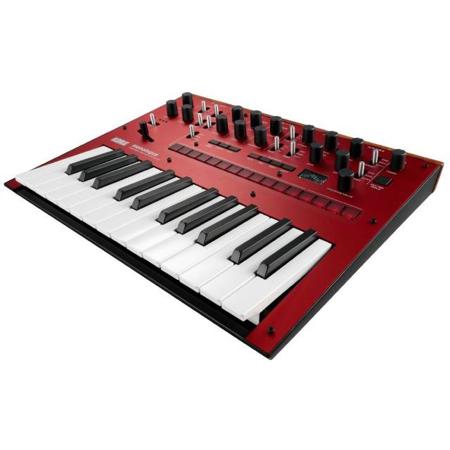 Korg Monologue 25-Key Monophonic Analog Synthesizer with 80 Presets, Red