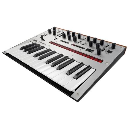 Korg Monologue 25-Key Monophonic Analog Synthesizer with 80 Presets, Silver