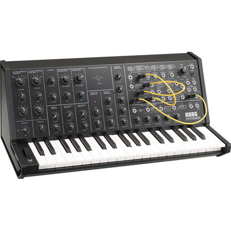 Korg MS-20 Mini Monophonic Analog Synthesizer, 2 Oscillators, 37 Mini-Keys