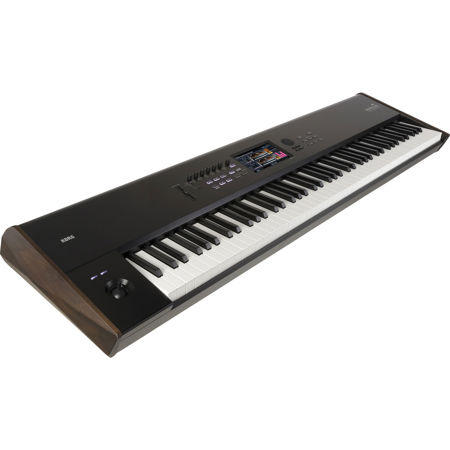 Korg Nautilus AT 88-Key Music Synth/Workstation Keyboard with Aftertouch, Black